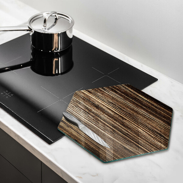 Chopping board glass Wood texture