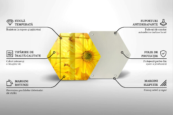Chopping board Flowers petals