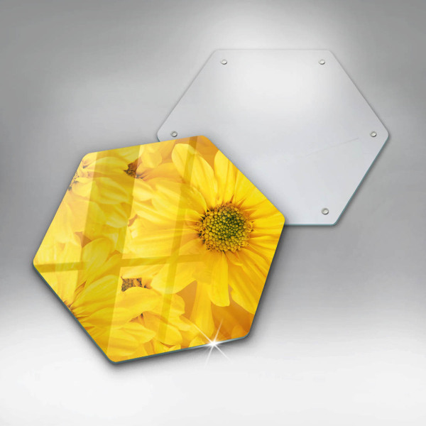 Chopping board Flowers petals