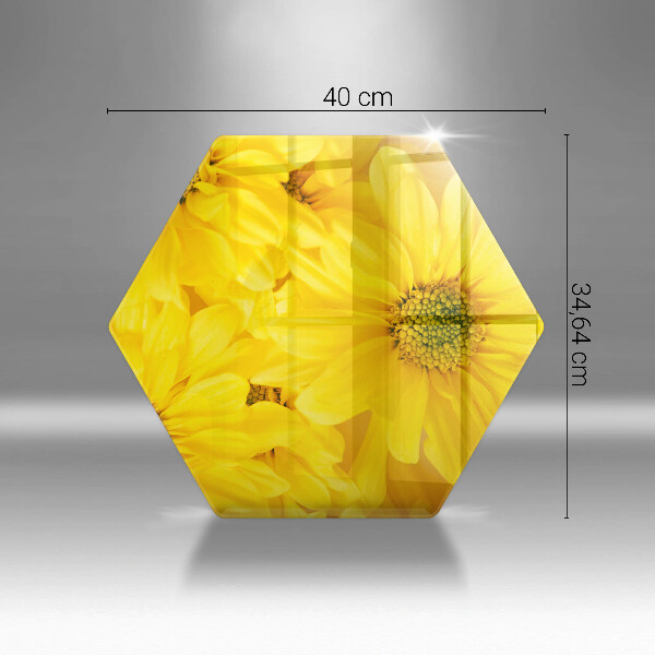 Chopping board Flowers petals