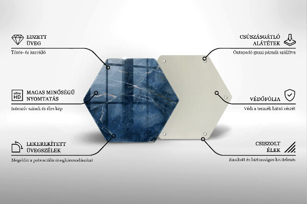 Chopping board Stone texture marble