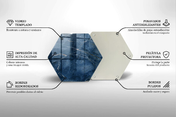 Chopping board Stone texture marble