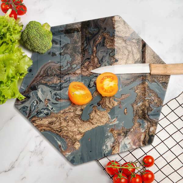 Glass worktop saver Golden Rock structure