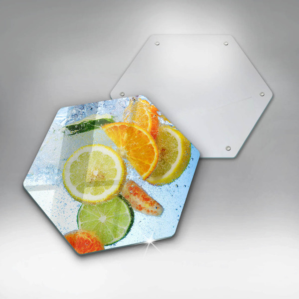 Chopping board Juicy citrus water