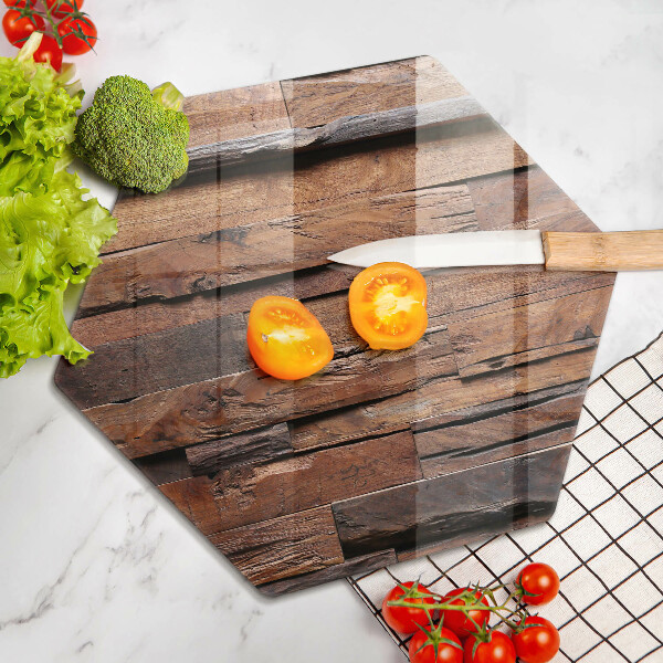 Glass chopping board Decorative wood boards