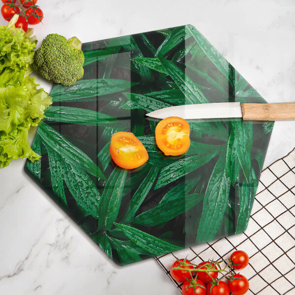 Chopping board Plants leaves