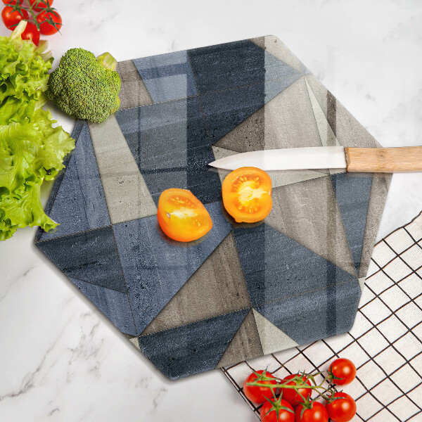 Chopping board Geometric abstraction