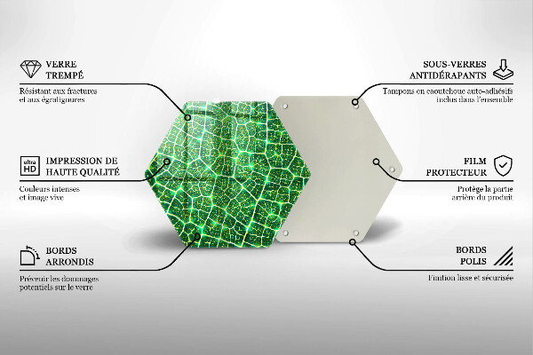 Chopping board Leaf structure