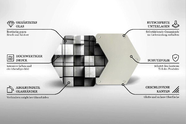 Chopping board 3D geometry background