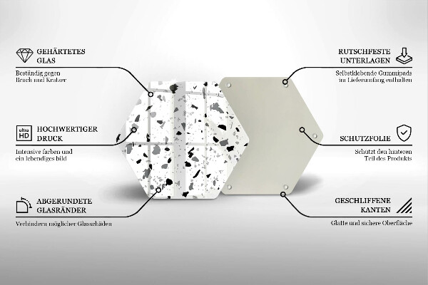 Chopping board Decorative stone gres