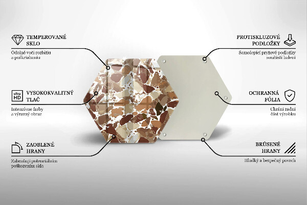 Chopping board Decorative stone stains