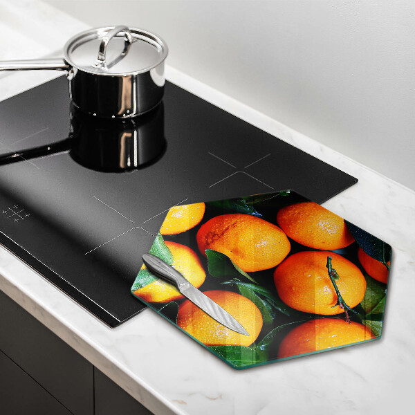 Chopping board Fruit oranges