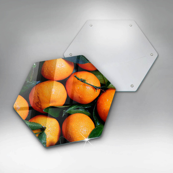 Chopping board Fruit oranges