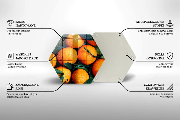 Chopping board Fruit oranges