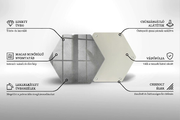 Chopping board glass Concrete texture background