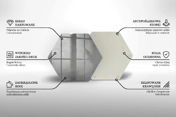 Chopping board glass Concrete texture background