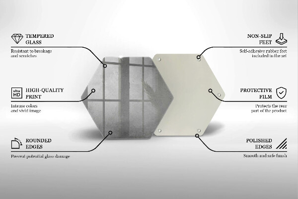 Chopping board glass Concrete texture background