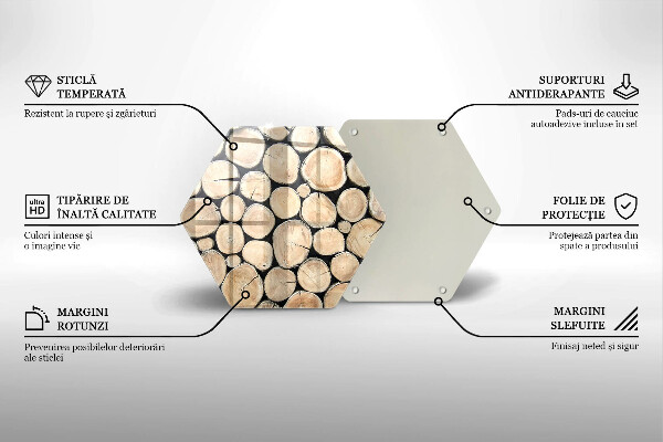 Chopping board Wood trunks of the tree