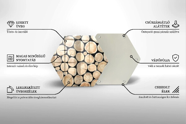 Chopping board Wood trunks of the tree