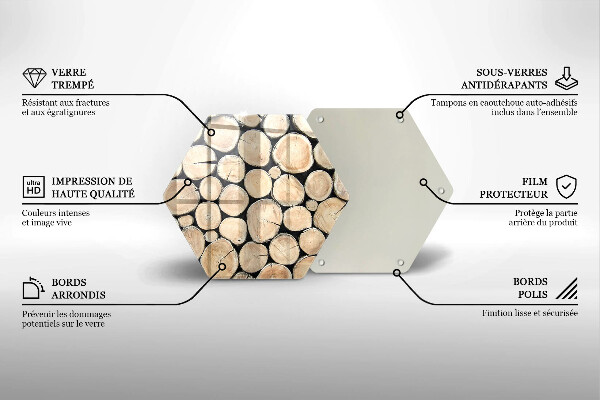 Chopping board Wood trunks of the tree