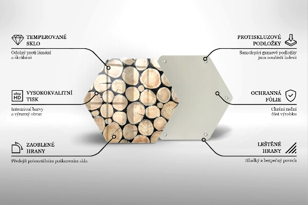 Chopping board Wood trunks of the tree