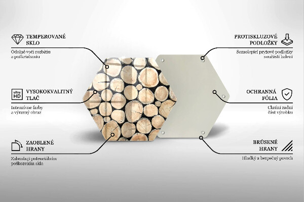 Chopping board Wood trunks of the tree