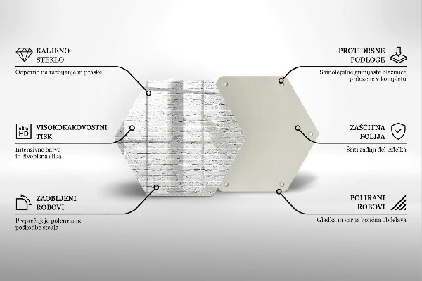 Chopping board Brick wall