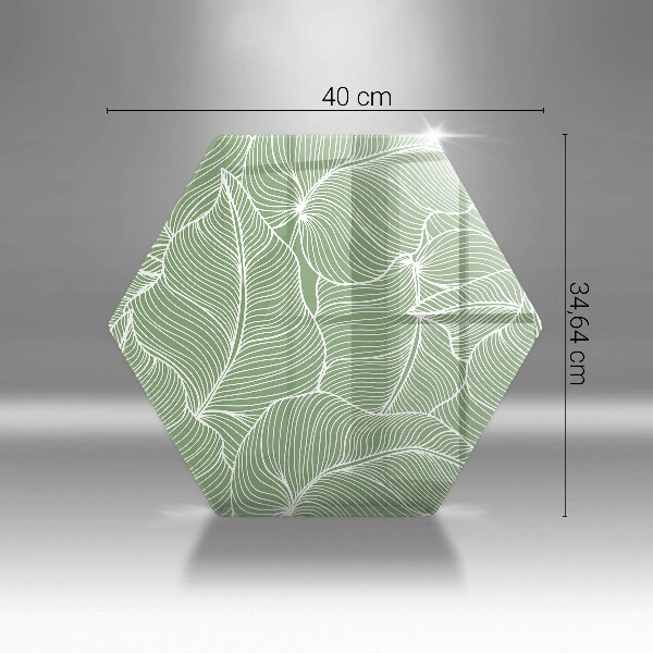 Chopping board Linear leaves