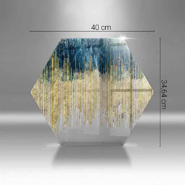 Glass worktop protector Designer abstraction