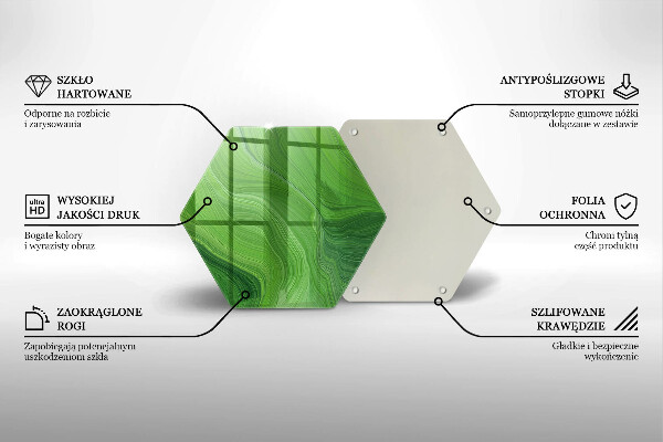 Glass worktop saver Abstract texture