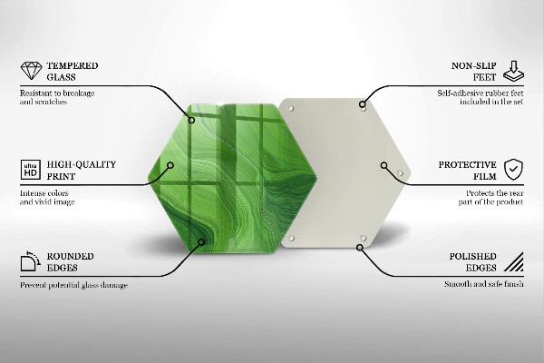 Glass worktop saver Abstract texture