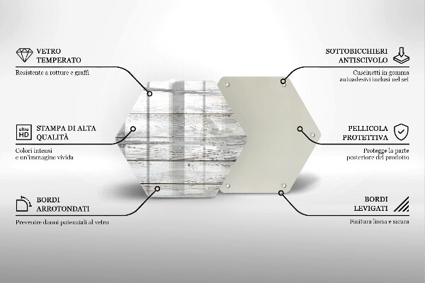 Chopping board Bright wooden boards