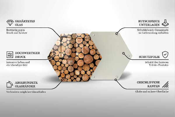 Chopping board Tree trunks