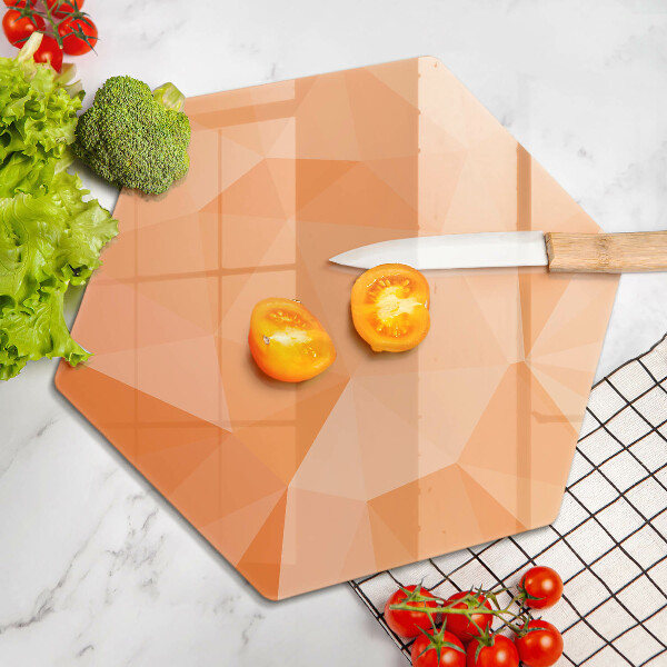 Chopping board Geomeric background