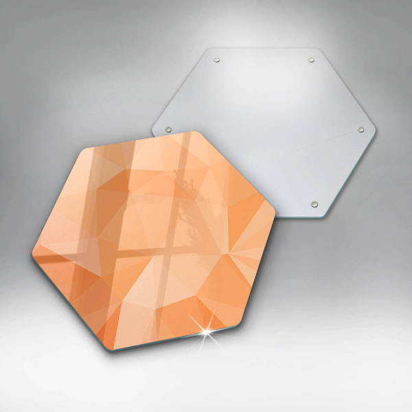 Chopping board Geomeric background