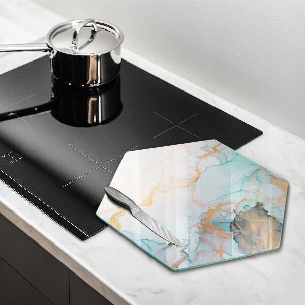 Chopping board Marble abstraction