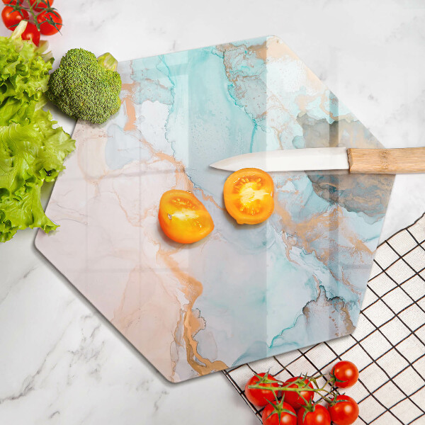 Chopping board Marble abstraction