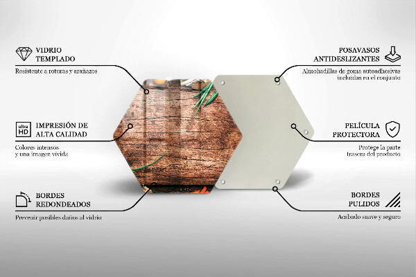 Glass chopping board Wooden kitchen board