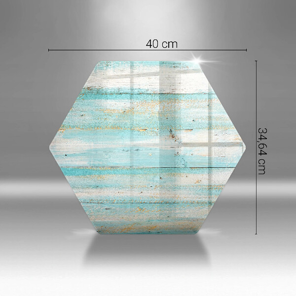 Chopping board glass Vintage wood boards