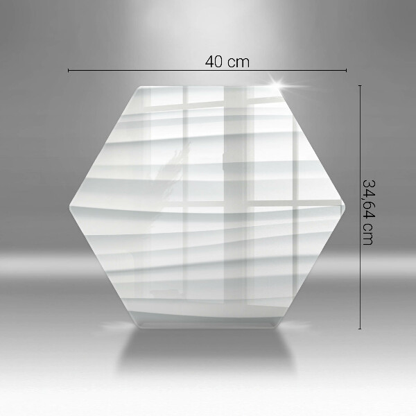 Chopping board glass Modern structure