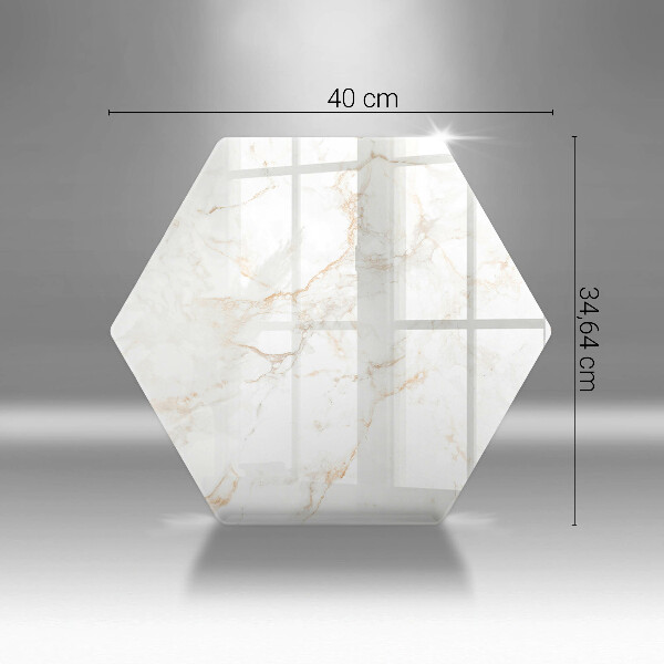 Glass worktop saver Decorative stone marble