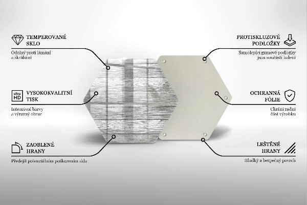 Chopping board glass Wood old boards