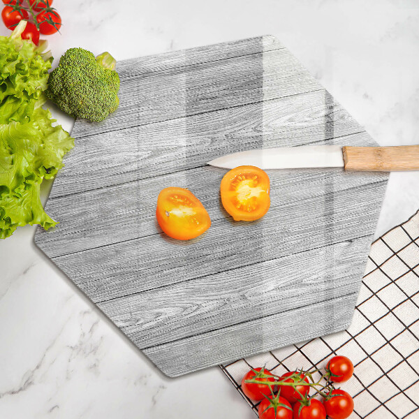 Chopping board glass Wood old boards