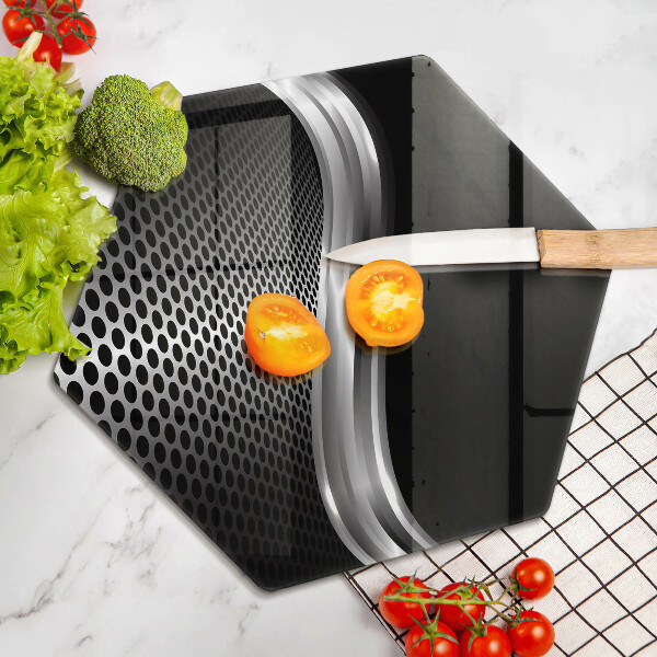 Glass worktop saver Metal structure