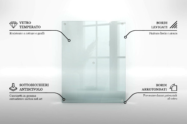 Transparent worktop saver 2x16x20 in