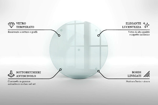 Worktop saver transparent 12 in