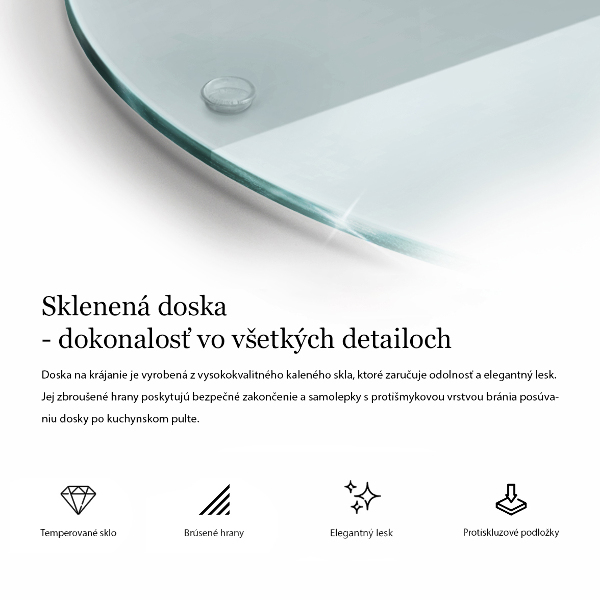 Worktop saver transparent 12 in