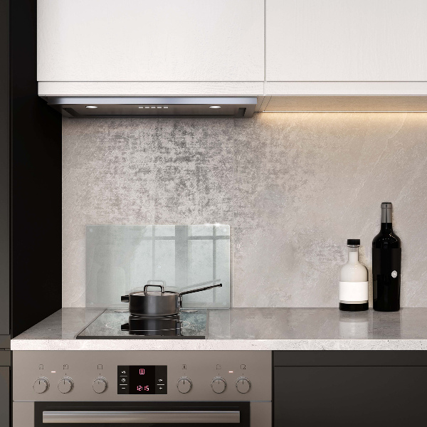 Transparent glass kitchen board 20x12 in