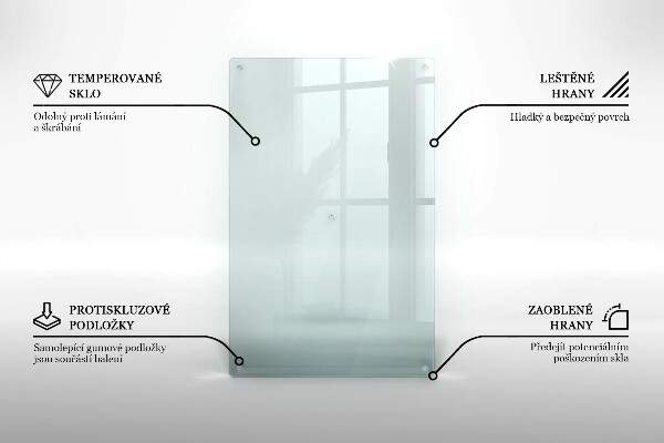Transparent worktop protector 31x20 in