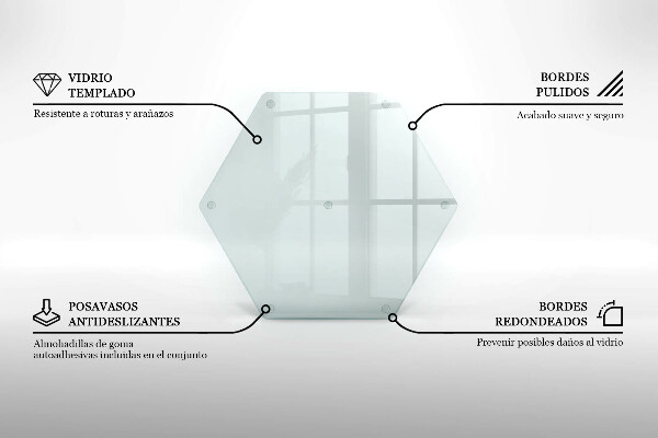 Transparent worktop saver 16 in